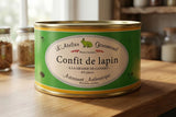 Pulpe de iepure confit 4buc, 1350g